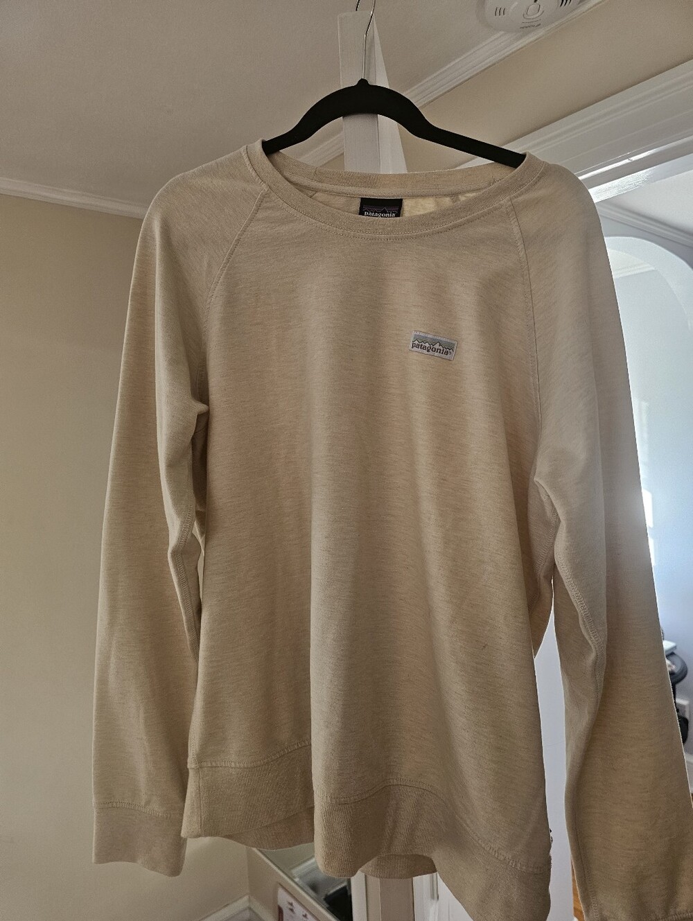 Patagonia Cream Crewneck Sweater